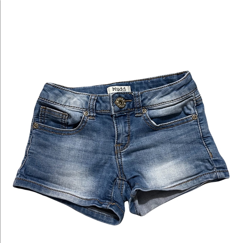 Mudd Denim Shorts Girls Size 7 Blue